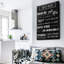 «Chalkboard Rules II», reproduction d'art textuel sur toile-63701613-29146394