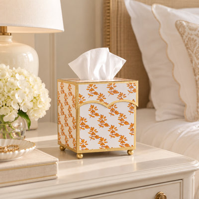 Orange Blossom Tisssue Holder