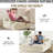 Bradsher Upholstered Boneless Sofa Compression