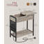Apaui End Table with Built-In Outlets-588665431