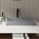 CASAINC Maple 18.5'' Concrete Rectangular Bathroom Sink