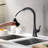 Contemporary Pull Down Single Handle Kitchen Faucet-38420192