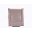 Fauteuil oscillant rose en tissu avec pivot