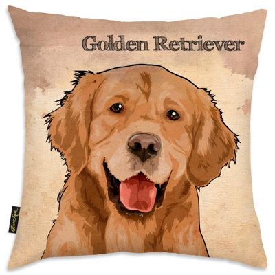  Coussin Golden Retreiver