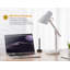  Lampe de bureau à DEL de bureau, chargement sans fil Qi, à intensité variable, température de couleur réglable, sans scintillement, charge rapide, blanc