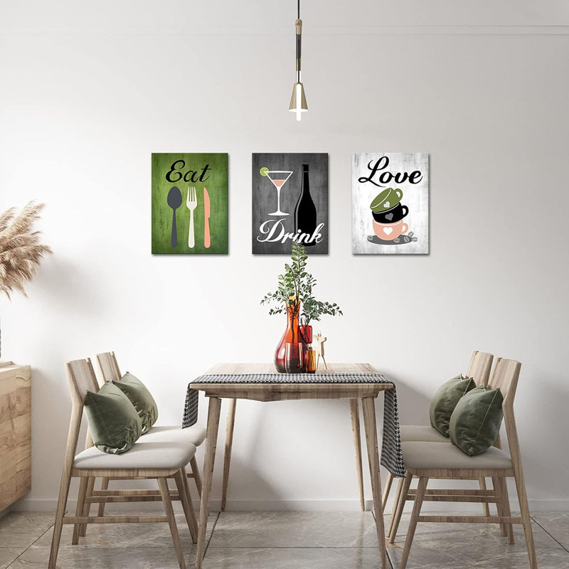 3 Piece Wrapped Canvas Print