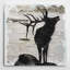 Birkbark Elk - Impression de cadre photo sur papier-1161083426-1152807864