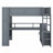 Jaylein Kids Loft Bed with Drawers-1020162051