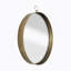 Gold Round Mirror, Circle Mirror with Frame-2006785969