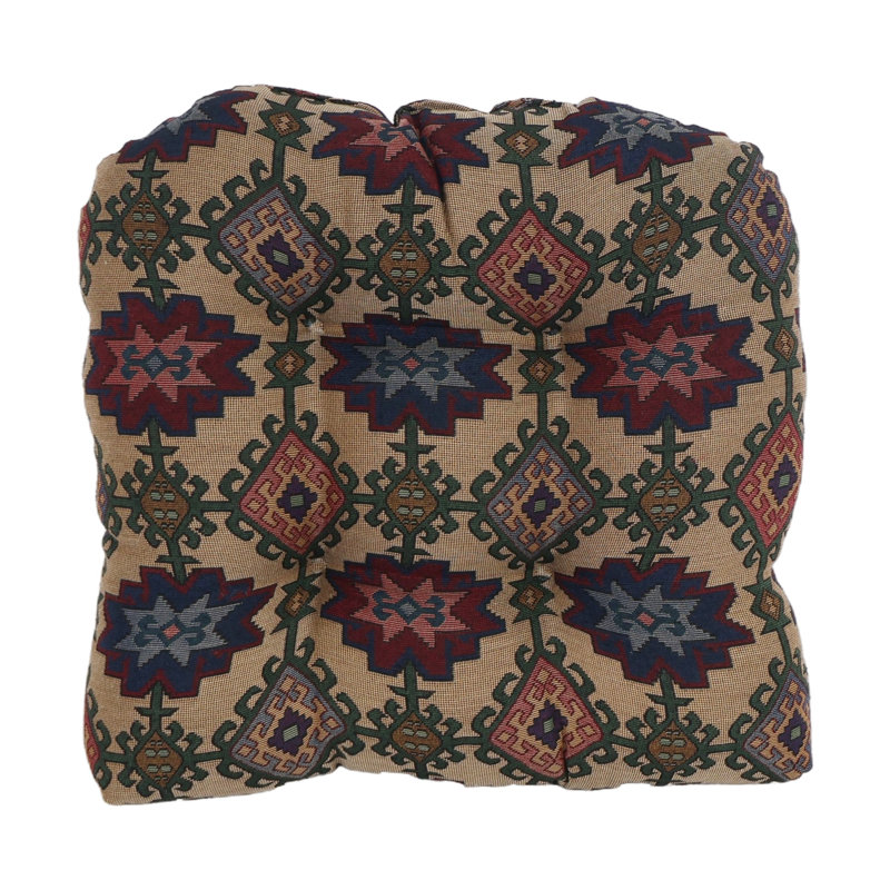 Coussin de chaise tapissier à dossier arrondi 19 pouces (ensemble de 2)