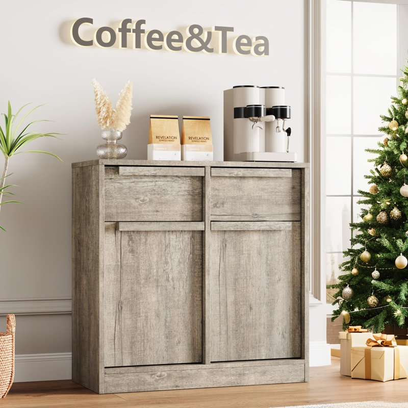 31.5cm Sideboard, Grey