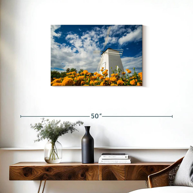 Alvord Spring Windmill, 20" H x 30" W
