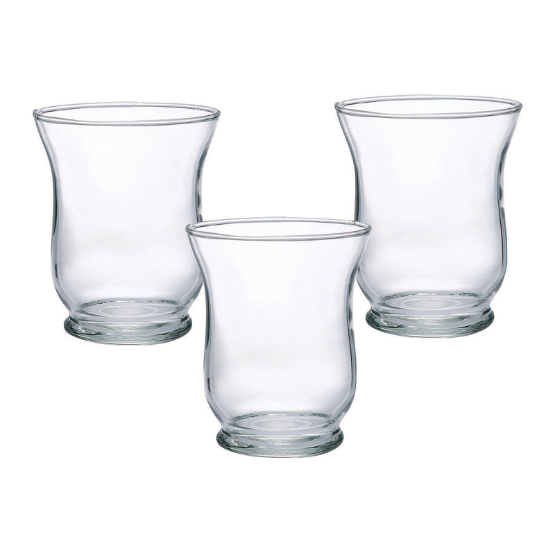 3.75'' H Glass Tabletop Hurricane