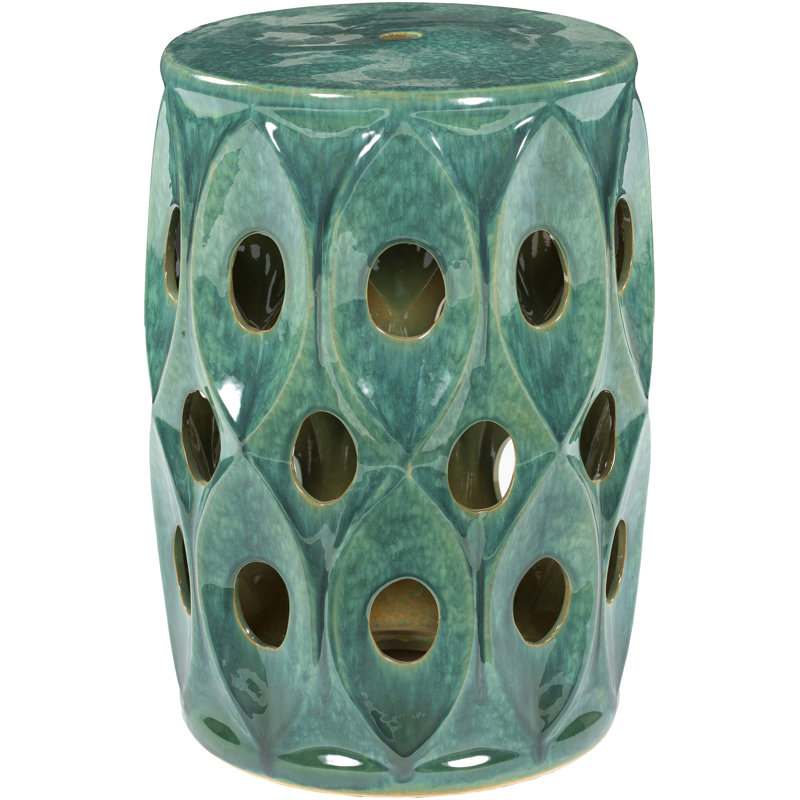 Tabouret de jardin Sabrina Fatima, Vert