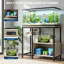 Support d'aquarium de 40 à 50 gallons, support de réservoir de poisson robuste 600LBS avec armoire et prise de courant-130822392