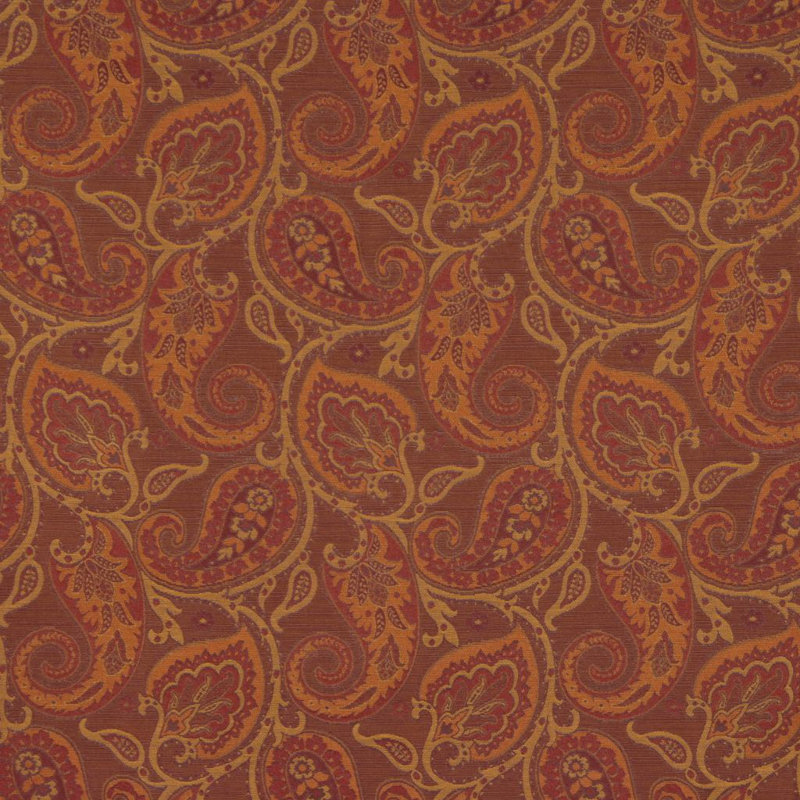 Floral and Foliage Fabric, Rosedust