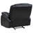  Rinesha Upholstered Glider Recliner Chair Black-1196327225