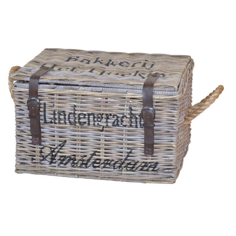 Giovanni Kubu Rattan Blanket Chest