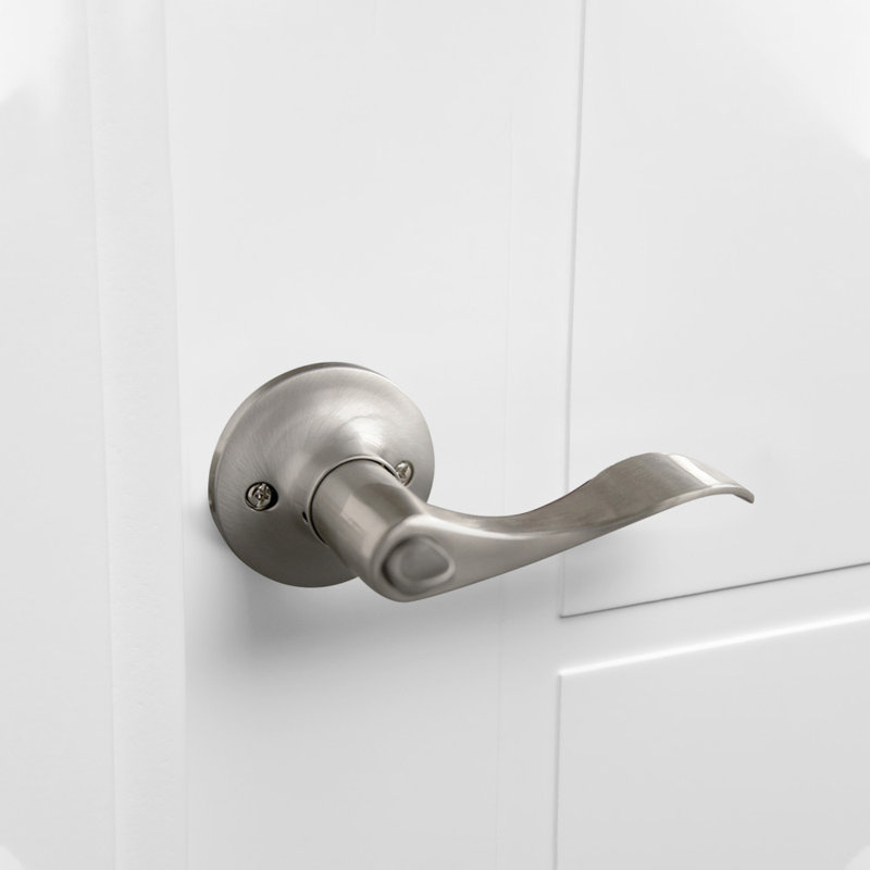Poignée de porte Stratford, Nickel satiné