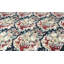 Hand-Knotted High-Quality Navy and Red Area Rug