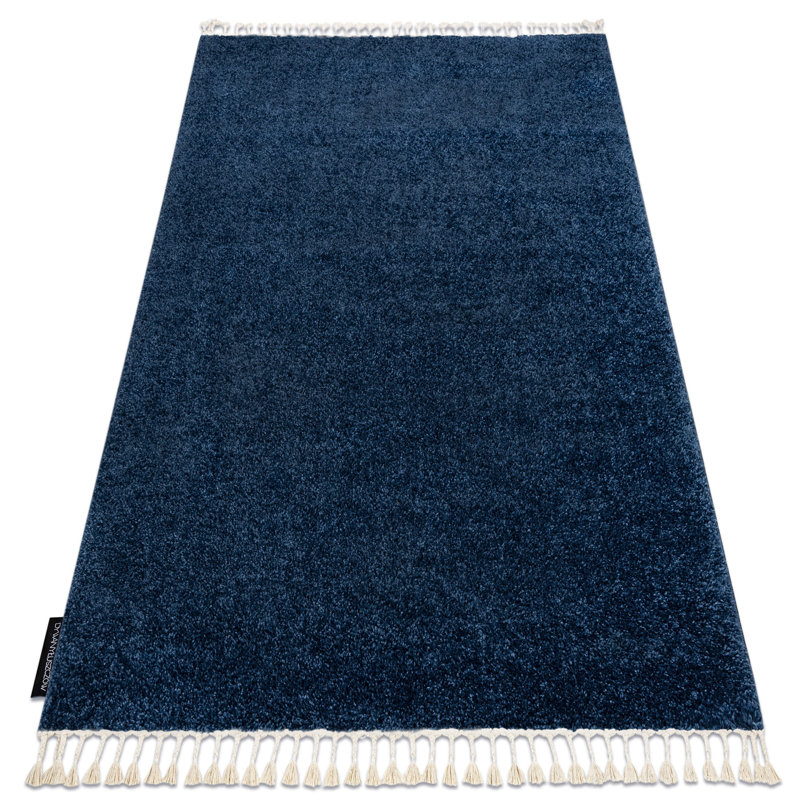 Berber Solid Colour Area Rug, Rectangle 180 x 270cm