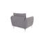 Modern Armchair  with Silver Metal Legs-69378095