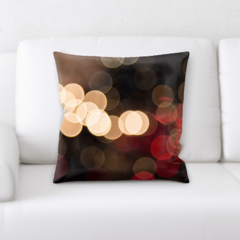 Microsuede Throw Pillow