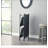 Cordelia Sandy Black, Dark Bronze Hand-Brushed Finish Console Table