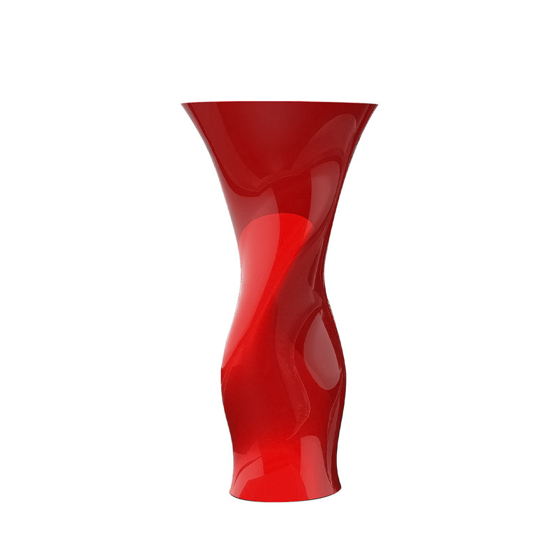 Delfo 17.7'' L Bathroom Sink, Red