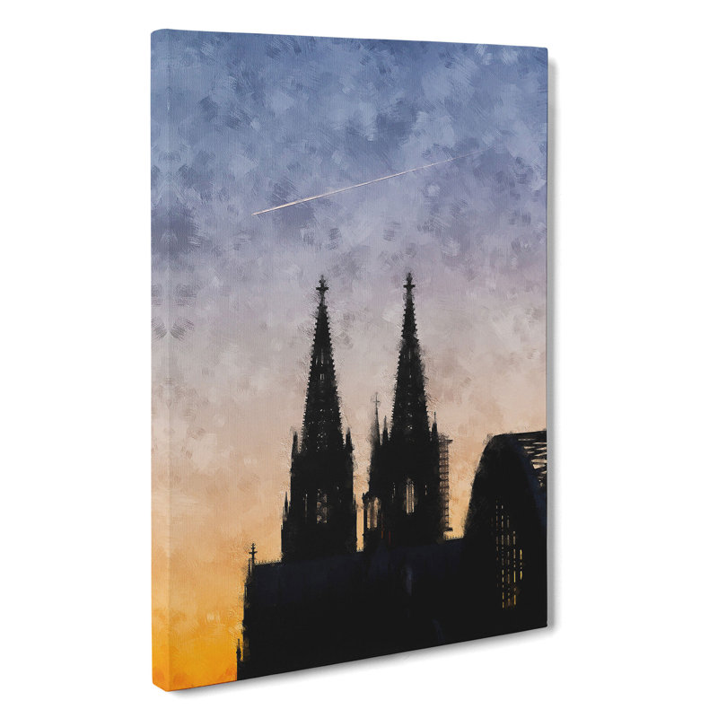 The Cologne Cathedral Vol.2 - Wrapped Canvas, 60cm H x 40cm W x 3cm D