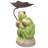 Frog Couple Under Umbrella