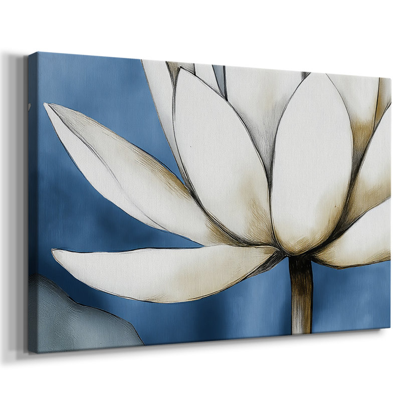 Série Floral-XXV -Galerie enveloppée Cavas, 8 x 12