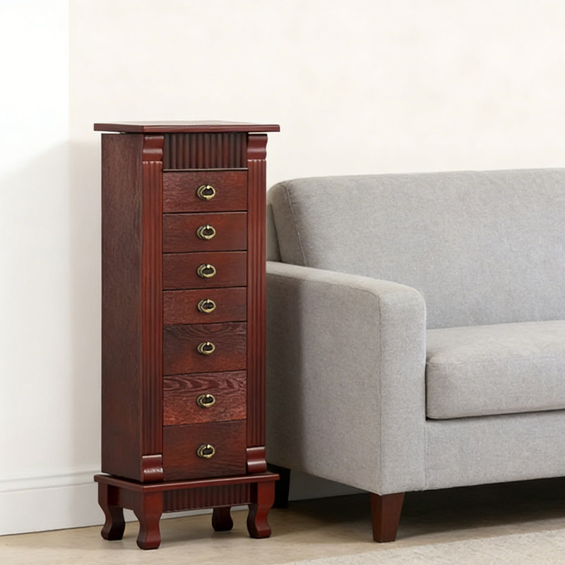 Armoire à bijoux avec miroir Pentillie
