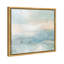 Turquoise Echoes II Canvas Abstract Print by Oliver Gal, Black Frame, 12 x 12-1058371088-1058371180