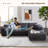 Kailayah Compression Packed 2 - Piece Upholstered Boneless Sectional-1605457818-1605449920