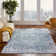 Oriental Area Rug in Blue/Ivory