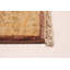 Tapis de couloir unique en laine brun foncé 2 pi 7 po x 9 pi 8 po One-of-a-Kind