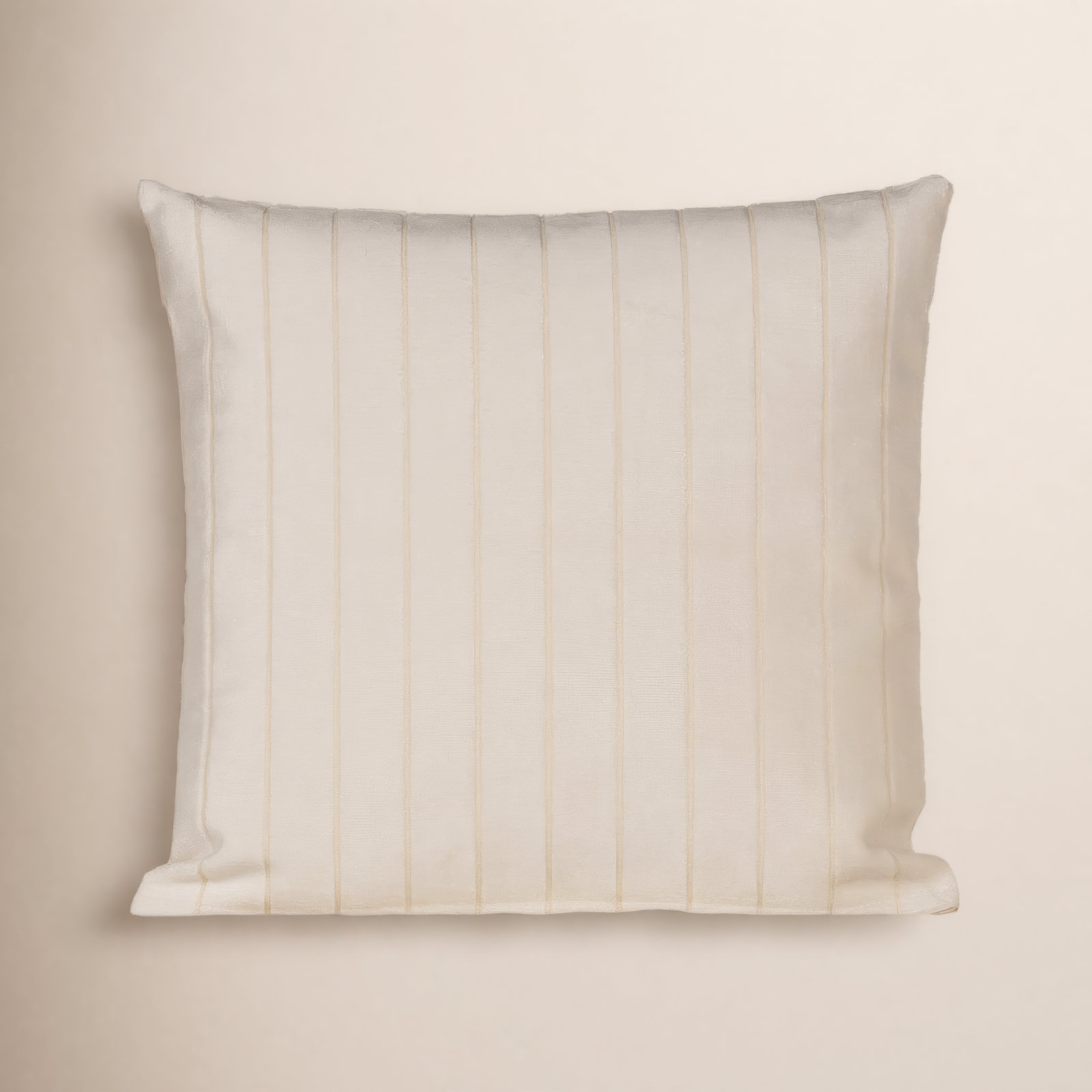 Maxton Striped Throw Pillow, Polyester, Blue, Rectangle 14"H x 26"W
