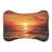Sunset Ocean - 1 Piece Bone Shape Feeding Mat-101343846