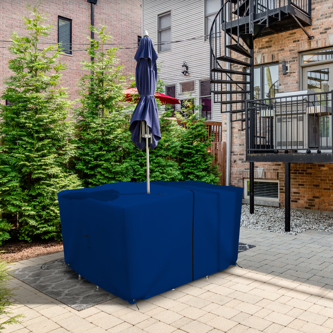 Latitude Run® Patio Square Table and Chair Set Cove