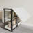 Engineered Fir Core Drop-Leaf Dining Table with Metal Frame, Storage & Lockable Wheels-206577998