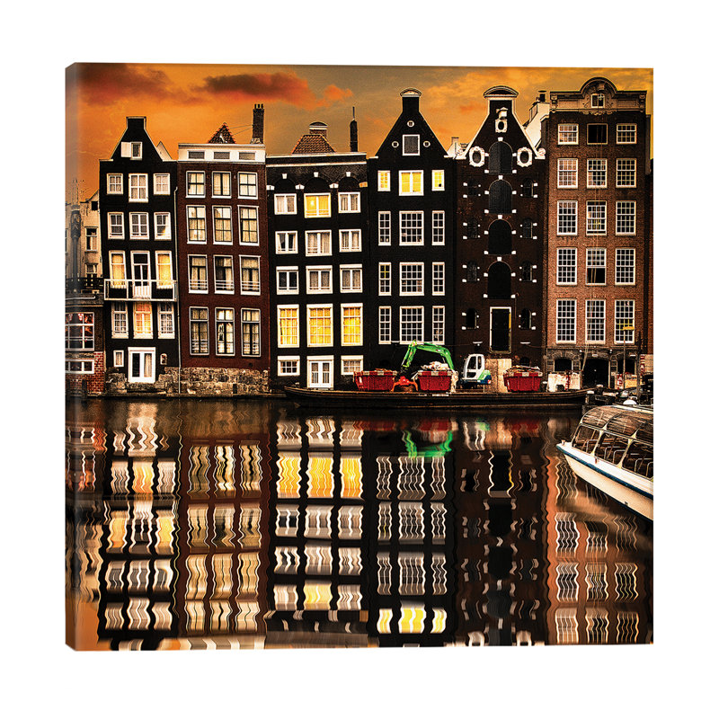 Amsterdam II by Enzo Romano - Wrapped Canvas Print
