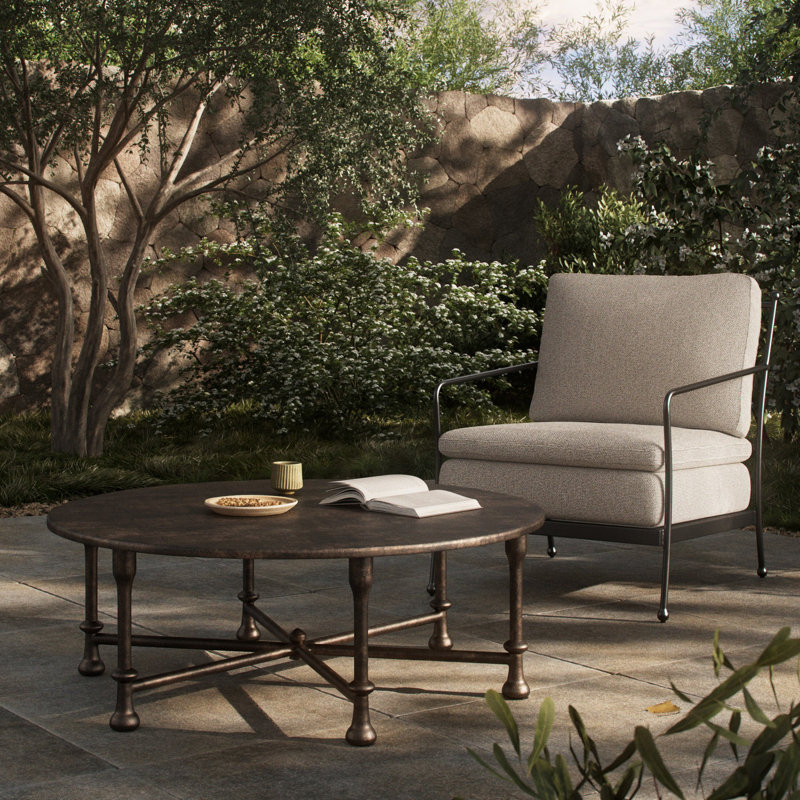 Leblanc Outdoor Round Coffee Table