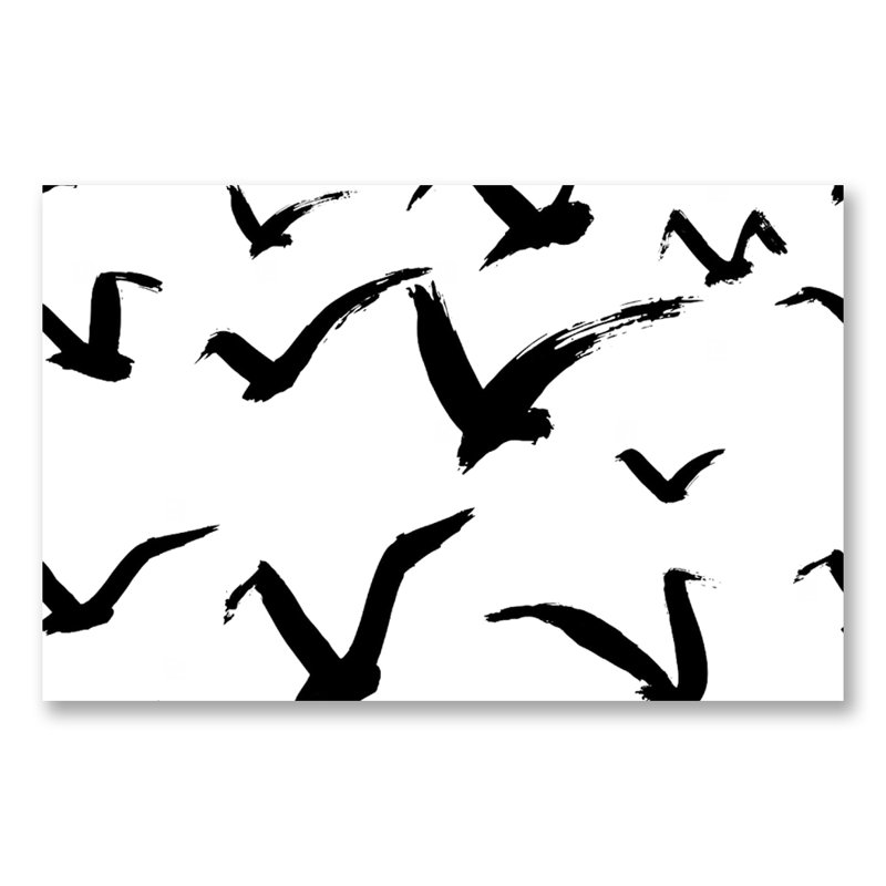 The Flock Print, Plastic/Acrylic, 16" H x 20" W