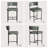 Modern Metal Frame Upholstered Faux Leather Dining Chair With Comfort Backrest-1419455416