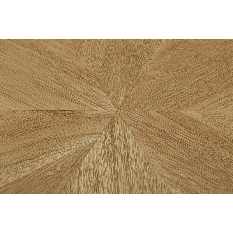 Diamante Oak Veneer Diamond Shaped End Table, Oak