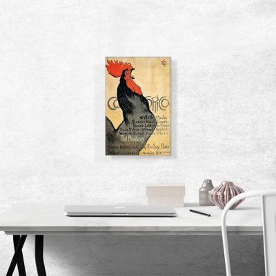 " Coccorico 1896 " by Theophile Steinlen Painting Print
