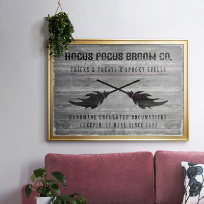 " Hocus Pocus Broom Co "