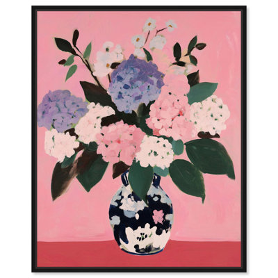 «Flower Pot Dream I Canvas Modern Flower Vase» par Art Remedy