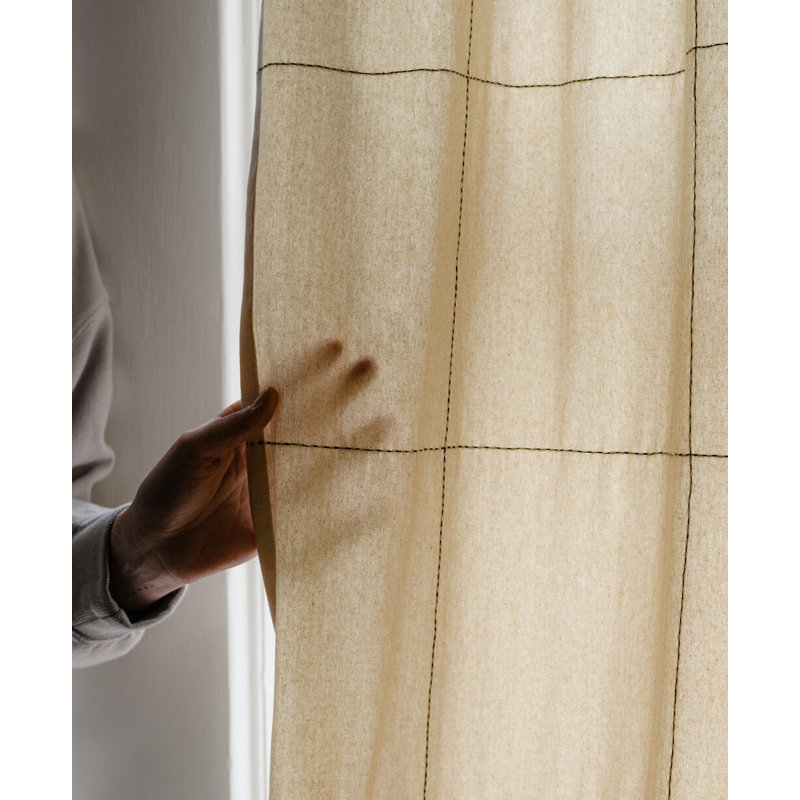 Semi Sheer Curtain Panel, 50" W x 108" L